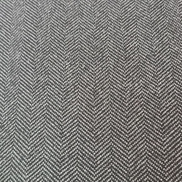 Eileen Fisher Pull On Herringbone Black & Gray Slim Leg Trouser Leggings Size PS - Picture 10 of 10